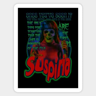 Suspiria, Classic Horror, (Version 2) Sticker